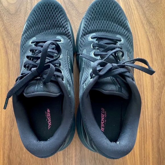 Brooks Ghost 15 Women’s Black Running Shoes Size 8 Wide D/UK 39 - Picture 11 of 15